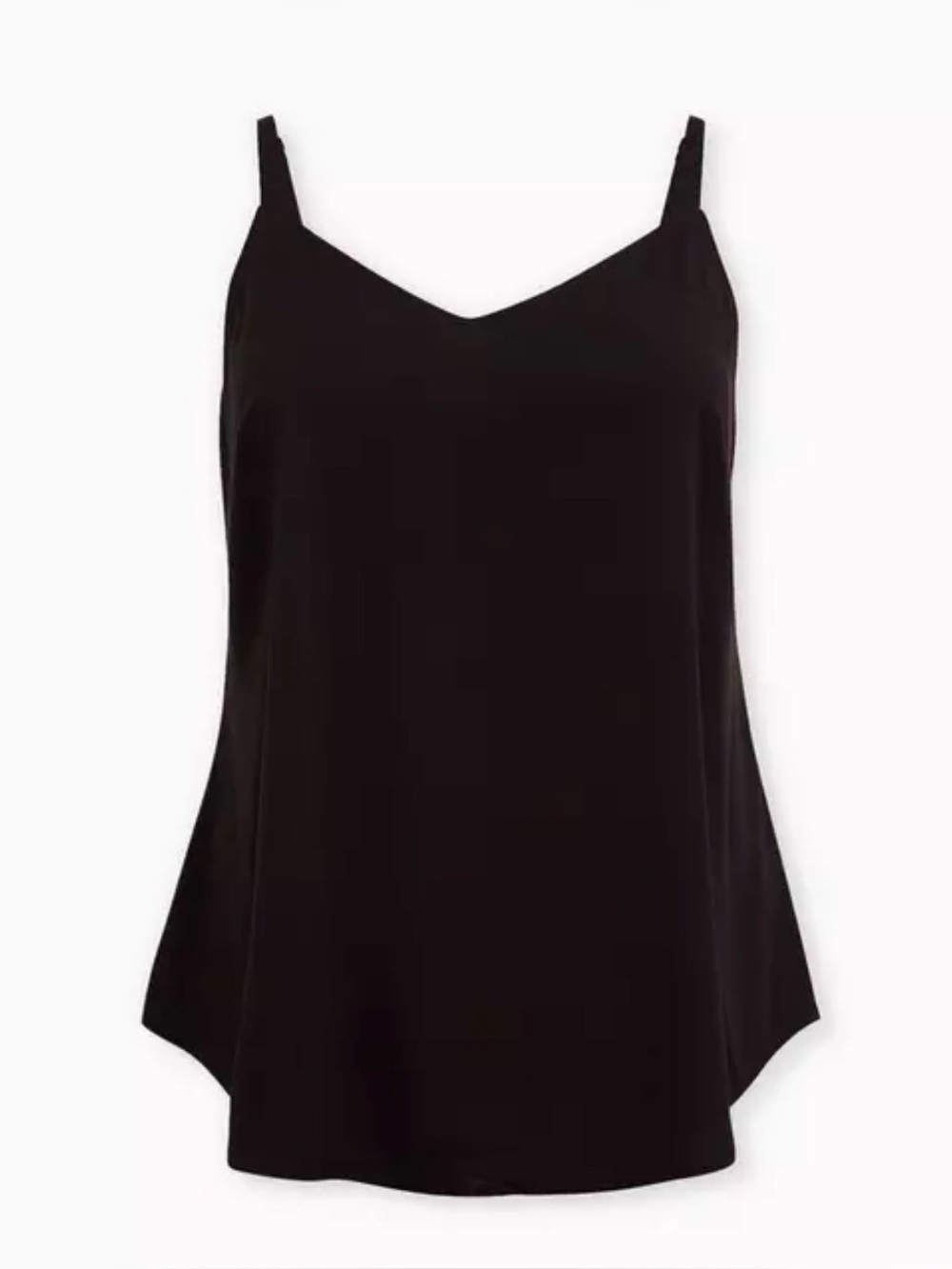 NWT Women’s Plus Torrid Ava Stella Black Cami Tank Tunic Sz 2 Stretch